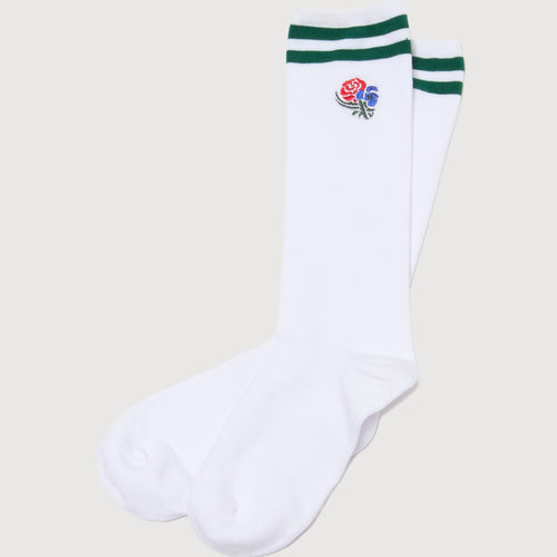 CIRCLE CORE LOGO LINE SOCKS WHITE