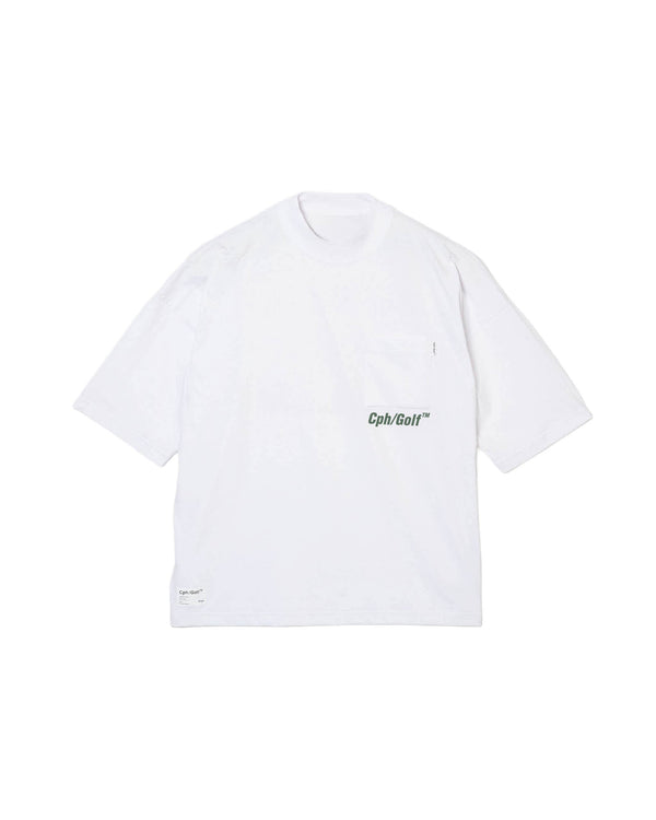 SHELTECH × Cph Golf #FRONT POCKET GENTLEMAN MOCK NECK TEE（9/5以降順次配送）