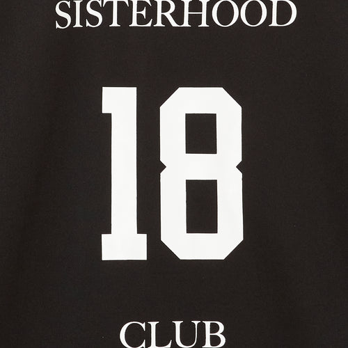 Sisterhood S/S GAME SHIRTS BLACK