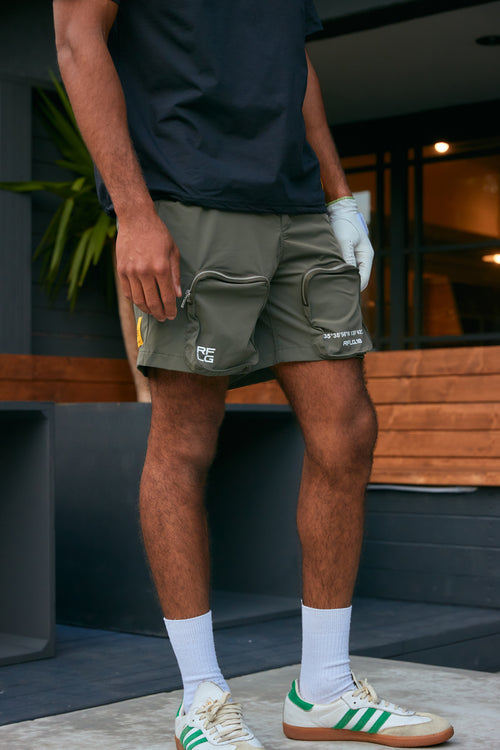 GG STRETCH SHORTS KHAKI