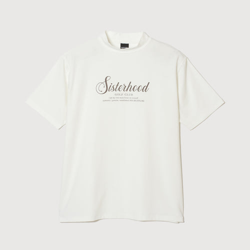Sisterhood LETTER MOCK TEE OFF