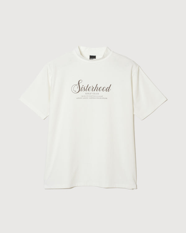 Sisterhood LETTER MOCK TEE OFF