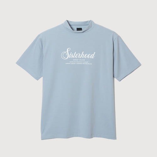 Sisterhood LETTER MOCK TEE BLUE