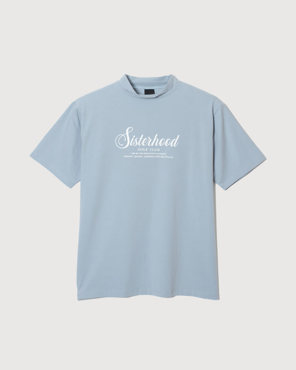 Sisterhood LETTER MOCK TEE BLUE