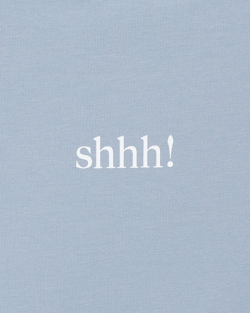 Sisterhood LETTER MOCK TEE BLUE