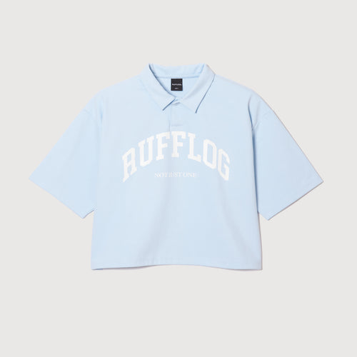 Sisterhood COLLEGE LOGO SHORT POLO BLUE