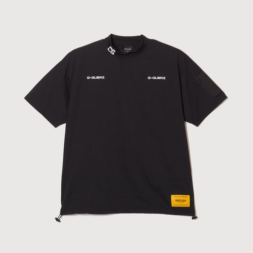 GG BACK POCKET MOCK NECK BLACK