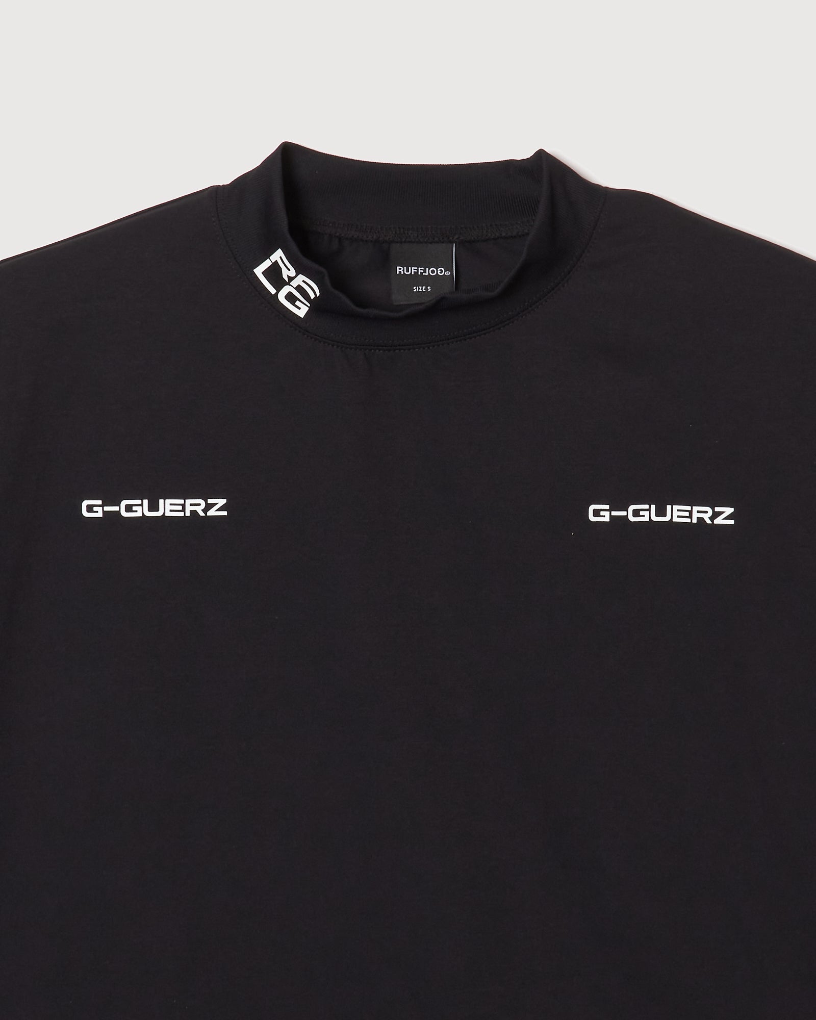 GG BACK POCKET MOCK NECK BLACK – RUFFLOG GG BACK POCKET MOCK NECK BLACK – RUFFLOG