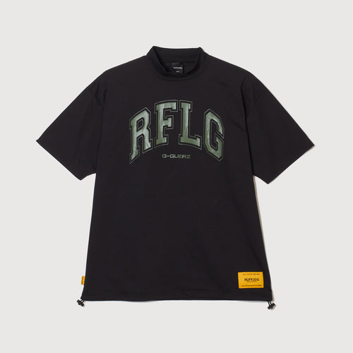 GG COLLEGE LOGO MOCK NECK BLACK
