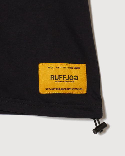 GG COLLEGE LOGO MOCK NECK BLACK