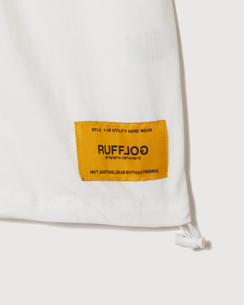 GG COLLEGE LOGO MOCK NECK WHITE