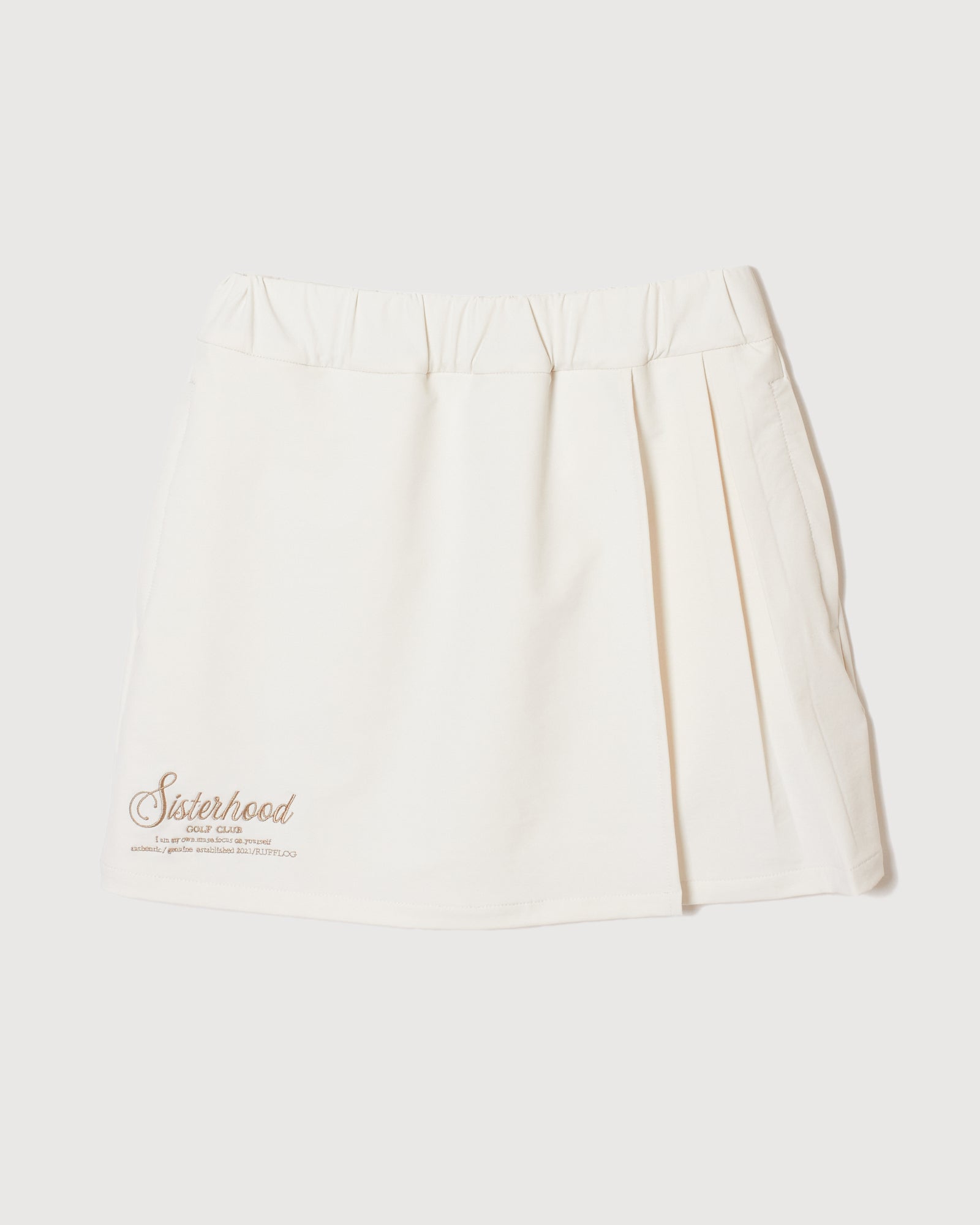 RUFFLOGスカート Sisterhood WRAP SKIRT WHITE – RUFFLOG