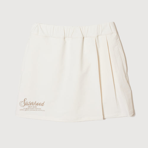 Sisterhood WRAP SKIRT WHITE