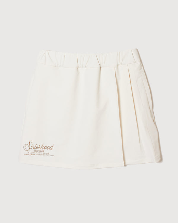 Sisterhood WRAP SKIRT WHITE