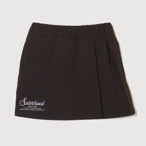 Sisterhood WRAP SKIRT BLACK
