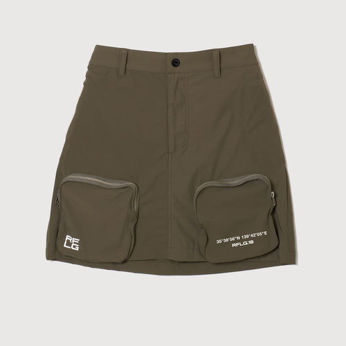 GG STRETCH SKIRT KHAKI
