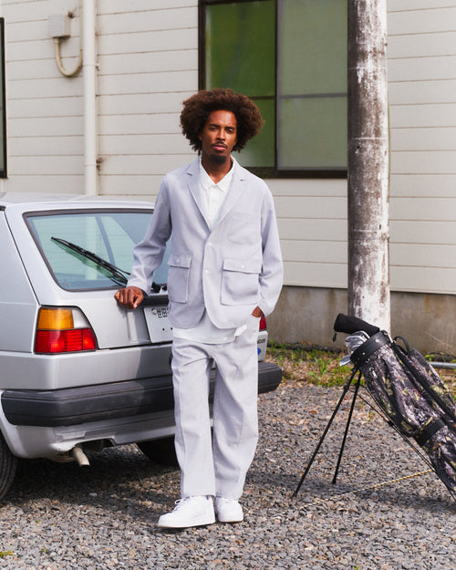 Local GOLF × 10匣 | Straight Easy PANTS | Stripe