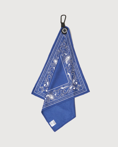 PAISLEY GOLF TOWEL NAVY