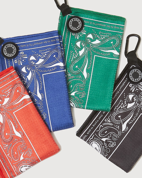 PAISLEY GOLF TOWEL NAVY