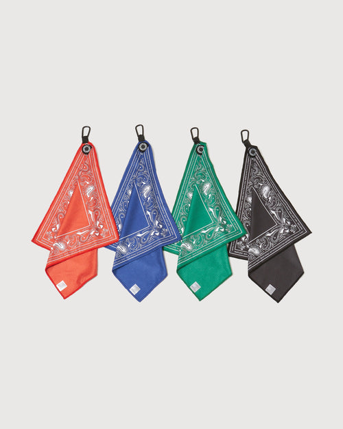 PAISLEY GOLF TOWEL NAVY