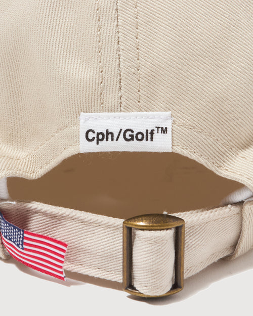 COOPERS TOWN BALL CAP × Cph/Golf™ #GENTLEMAN BB CAP STONE