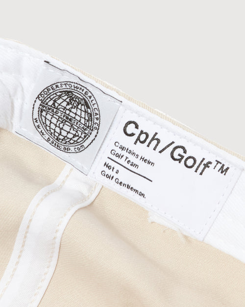 COOPERS TOWN BALL CAP × Cph/Golf™ #GENTLEMAN BB CAP STONE
