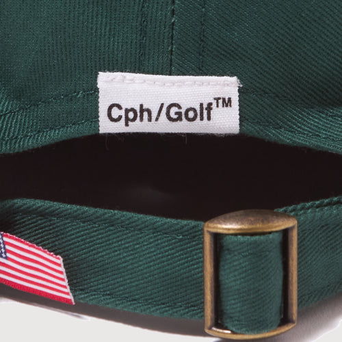 COOPERS TOWN BALL CAP × Cph/Golf™ #GENTLEMAN BB CAP GREEN