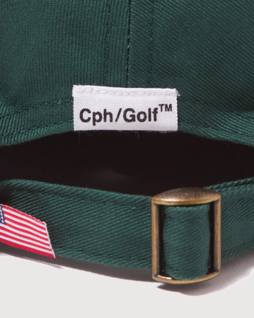 COOPERS TOWN BALL CAP × Cph/Golf™ #GENTLEMAN BB CAP GREEN