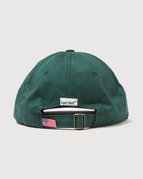 COOPERS TOWN BALL CAP × Cph/Golf™ #GENTLEMAN BB CAP GREEN