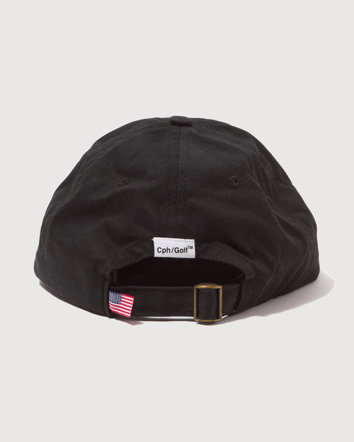 COOPERS TOWN BALL CAP × Cph/Golf™ #GENTLEMAN BB CAP BLACK