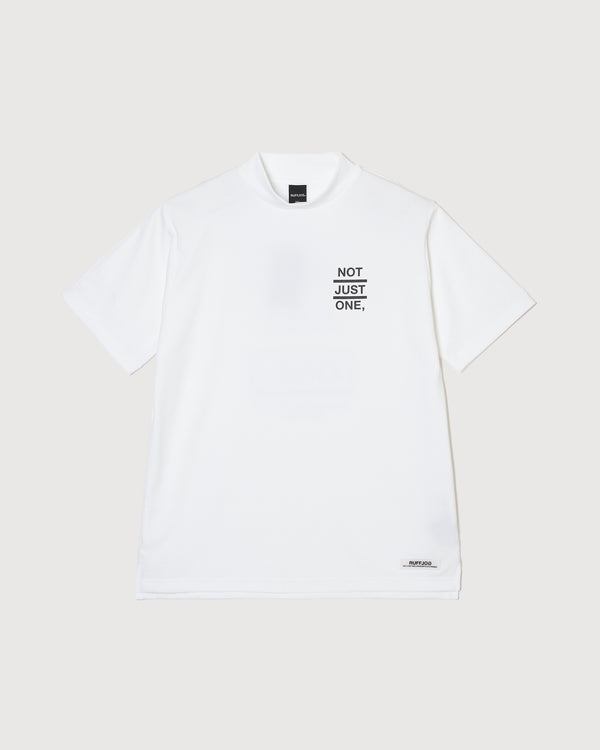 WM NJO, Cool Breath Mockneck WHITE