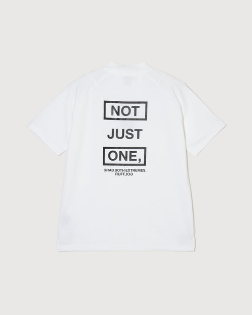 NJO, Cool Breath Mockneck WHITE