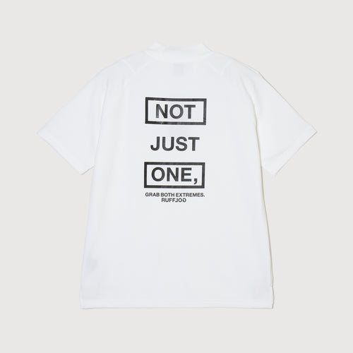 WM NJO, Cool Breath Mockneck WHITE