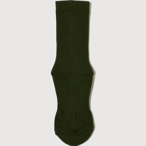 RUFFLOG LOGO 2P SOCKS BLACK/GREEN