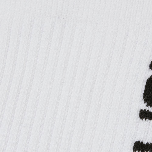 RUFFLOG LOGO 2P SOCKS BLACK/WHITE