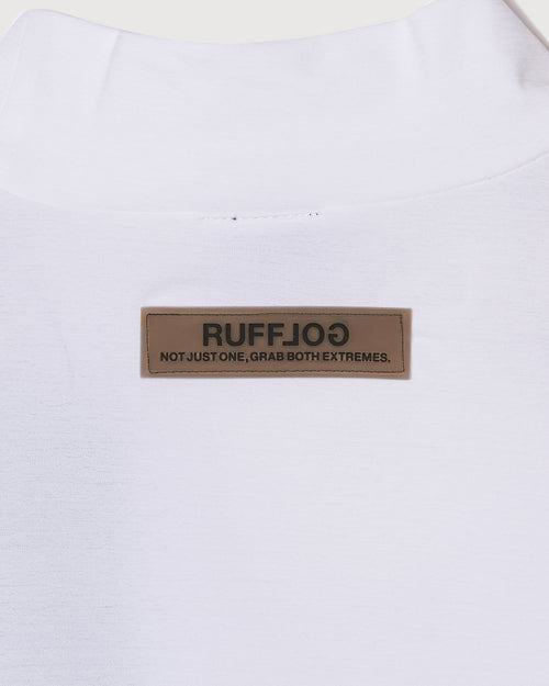 BOMB DRIVERS NOT COUNTRIES MOCK NECK WHITE