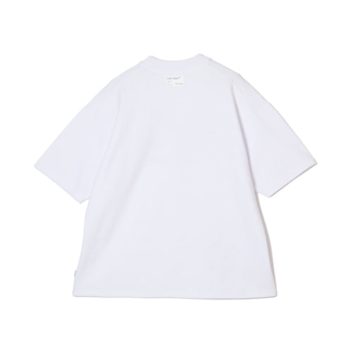 AS2OV×Cph/Golf™ #OVERSIZED MOCK NECK TEE WHITE