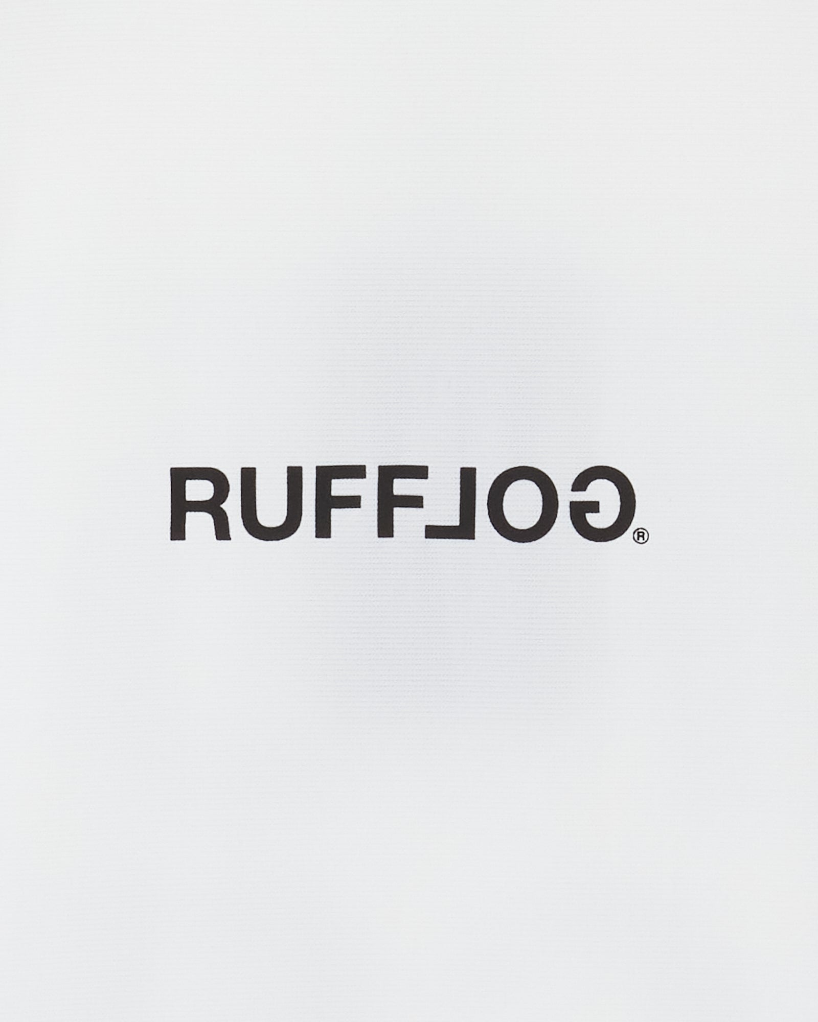 24S SQUARE RG LOGO MOCK NECK WHITE – RUFFLOG