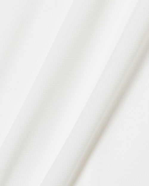 24S SQUARE RG LOGO MOCK NECK WHITE