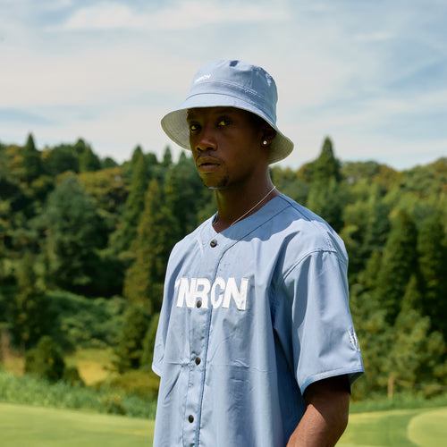 TNRCN 24S Reversible Bucket Hat WHITE/BLUE