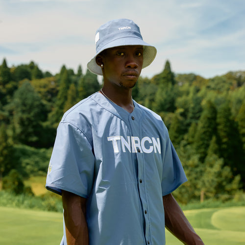 TNRCN 24S Reversible Bucket Hat WHITE/BLUE