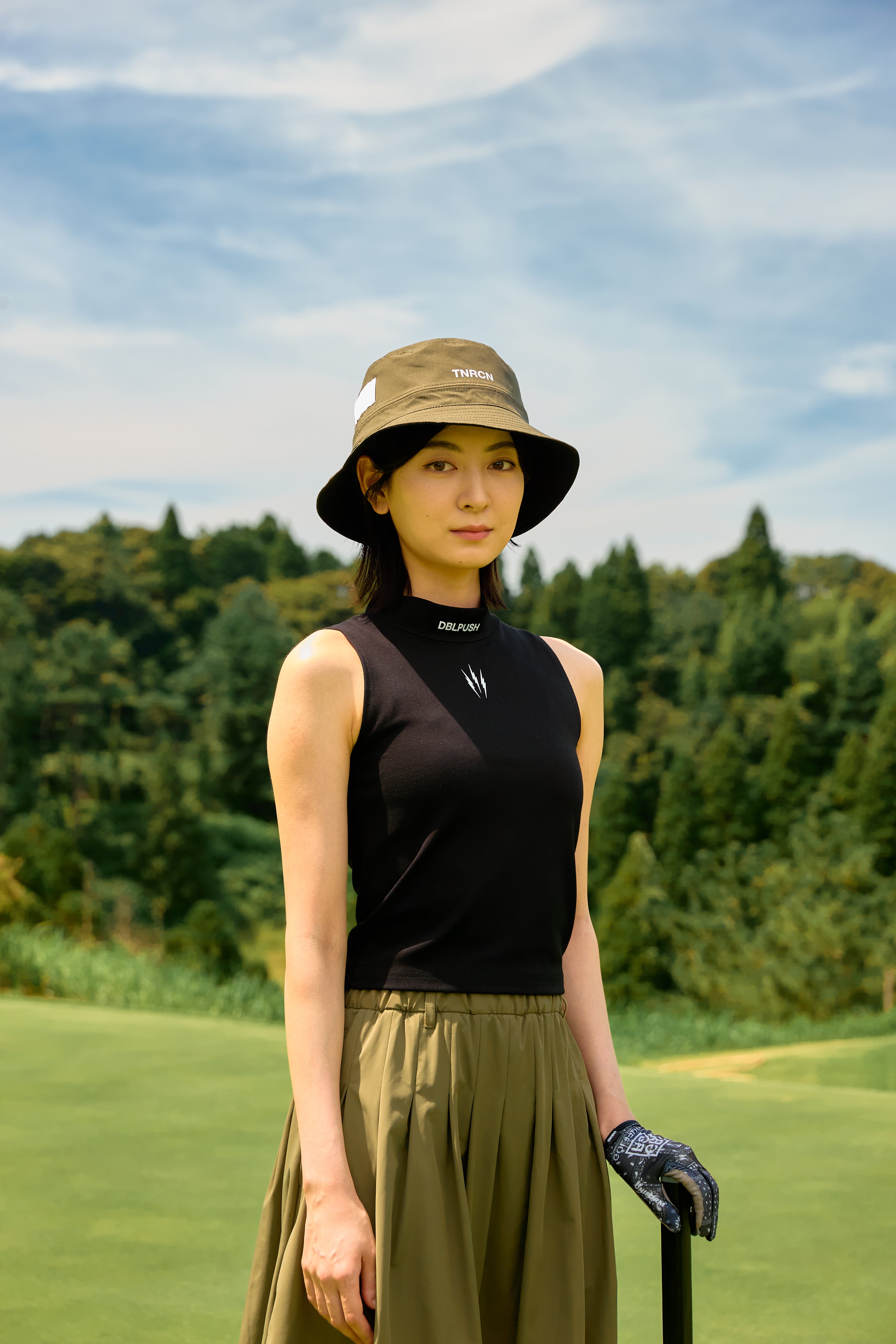 TNRCN 24S Reversible Bucket Hat BLACK/OLIVE – RUFFLOG