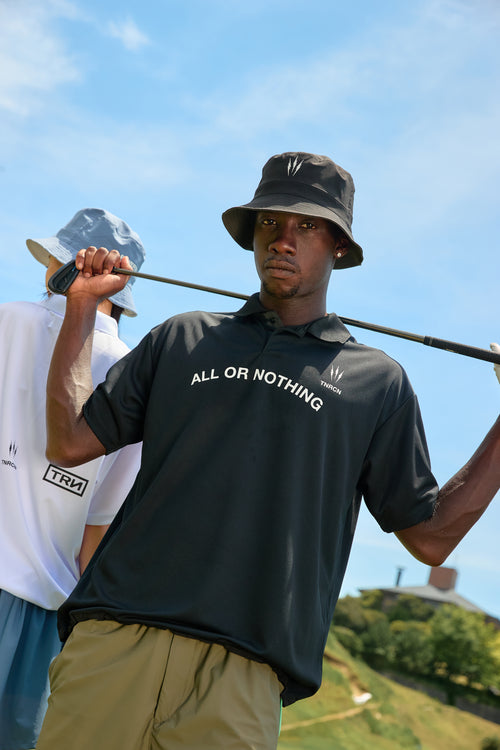 TNRCN 24S "AON" Polo BLACK