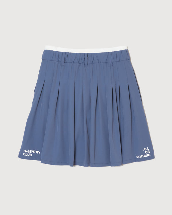 TNRCN 24S Waist Logo Skirt BLUE