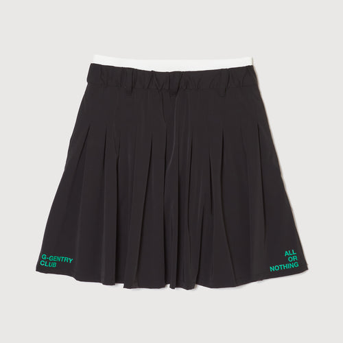 TNRCN 24S Waist Logo Skirt BLACK