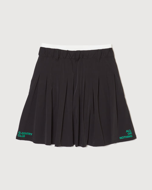 TNRCN 24S Waist Logo Skirt BLACK
