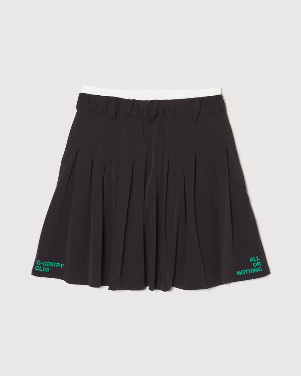 TNRCN 24S Waist Logo Skirt BLACK