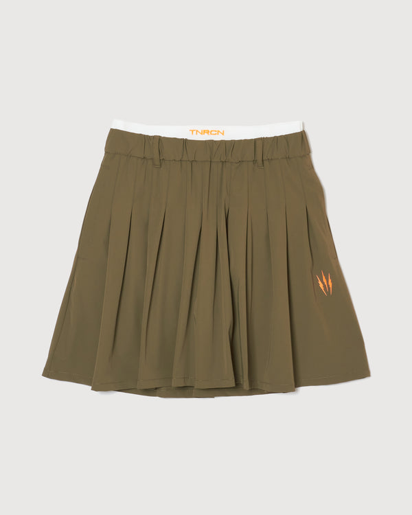 TNRCN 24S Waist Logo Skirt KHAKI