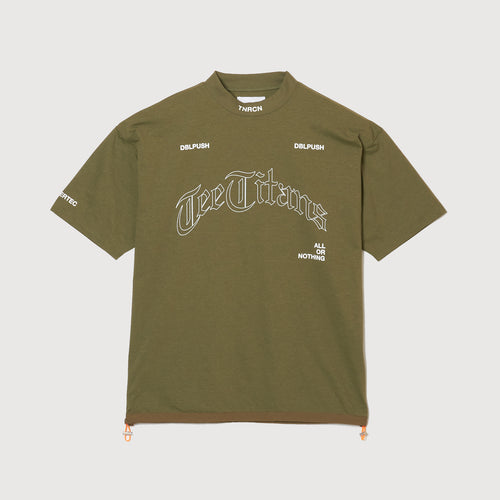 TNRCN 24S Mock Neck KHAKI