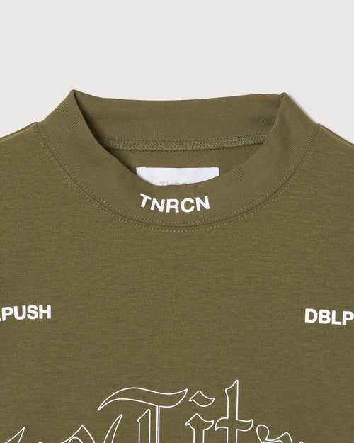 TNRCN 24S Mock Neck KHAKI